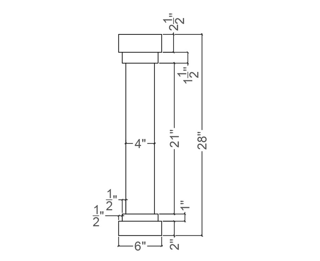LACS-BL-10 Baluster